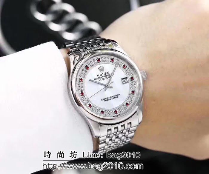 勞力士ROLEX 新款勞力士滿天星 高端情侶腕表 WSS0812